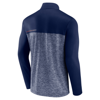 Montreal Canadiens мъжки суитшърт Iconic Defender 1/4 Zip blue