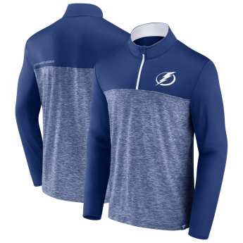 Tampa Bay Lightning мъжки суитшърт Iconic Defender 1/4 Zip blue