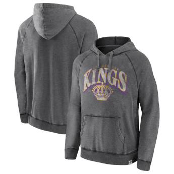 Los Angeles Kings мъжки суитшърт с качулка True Classics Washed Pullover Hoodie grey