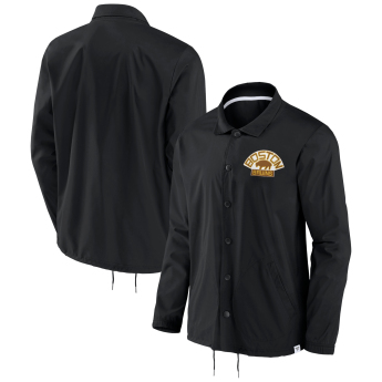 Boston Bruins мъжко яке True Classics Varsity Coach black