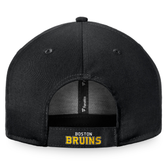 Boston Bruins баскетболна шапка с козирка Core Structured Adjustable BY