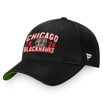Chicago Blackhawks баскетболна шапка с козирка True Classic Unstructured Adjustable black
