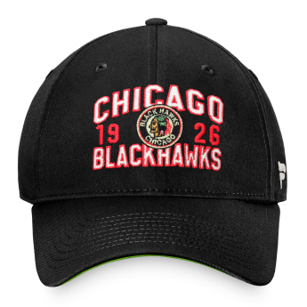 Chicago Blackhawks баскетболна шапка с козирка True Classic Unstructured Adjustable black