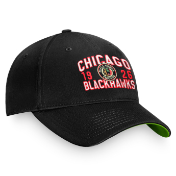 Chicago Blackhawks баскетболна шапка с козирка True Classic Unstructured Adjustable black