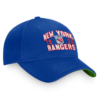 New York Rangers баскетболна шапка с козирка True Classic Unstructured Adjustable blue