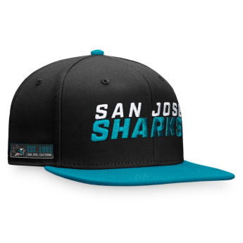 San Jose Sharks шапка с козирка flat Iconic Color Blocked Snapback BG