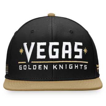 Vegas Golden Knights шапка с козирка flat Iconic Color Blocked Snapback BB