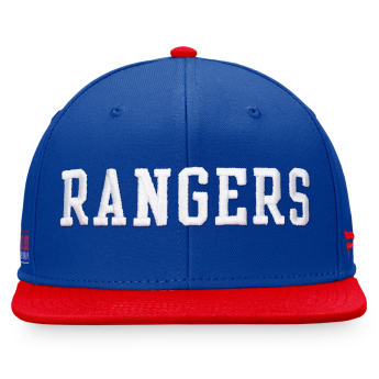 New York Rangers шапка с козирка flat Iconic Color Blocked Snapback BR