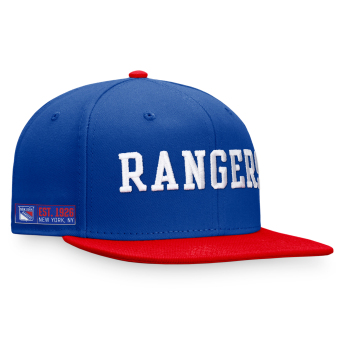 New York Rangers шапка с козирка flat Iconic Color Blocked Snapback BR