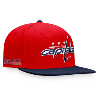Washington Capitals шапка с козирка flat Iconic Color Blocked Snapback RB