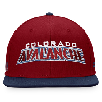 Colorado Avalanche шапка с козирка flat Iconic Color Blocked Snapback RN