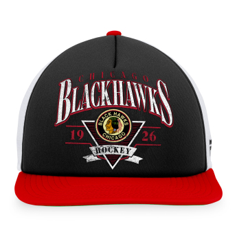 Chicago Blackhawks шапка с козирка flat True Classic Foam Front Trucker