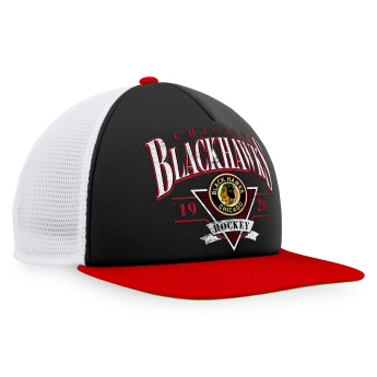 Chicago Blackhawks шапка с козирка flat True Classic Foam Front Trucker