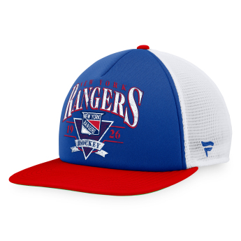 New York Rangers шапка с козирка flat True Classic Foam Front Trucker