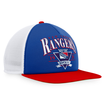 New York Rangers шапка с козирка flat True Classic Foam Front Trucker