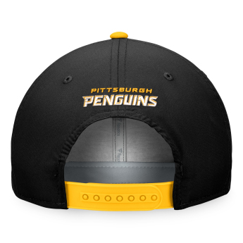 Pittsburgh Penguins баскетболна шапка с козирка Defender Structured Adjustable black