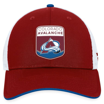 Colorado Avalanche баскетболна шапка с козирка Draft 2023 Podium Trucker Adjustable Authentic Pro