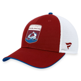 Colorado Avalanche баскетболна шапка с козирка Draft 2023 Podium Trucker Adjustable Authentic Pro