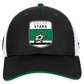 Dallas Stars баскетболна шапка с козирка Draft 2023 Podium Trucker Adjustable Authentic Pro