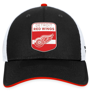 Detroit Red Wings баскетболна шапка с козирка Draft 2023 Podium Trucker Adjustable Authentic Pro