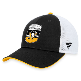 Pittsburgh Penguins баскетболна шапка с козирка Draft 2023 Podium Trucker Adjustable Authentic Pro