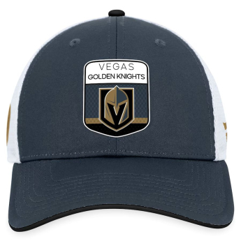 Vegas Golden Knights баскетболна шапка с козирка Draft 2023 Podium Trucker Adjustable Authentic Pro