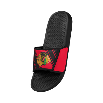 Chicago Blackhawks мъжки пантофи Legacy Velcro Sport Slide Slipper