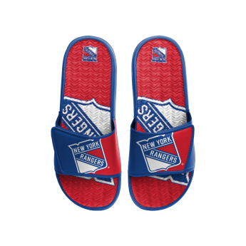New York Rangers мъжки пантофи Colorblock Slipper