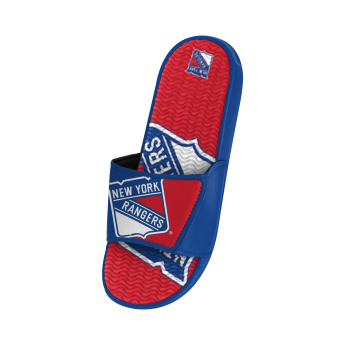 New York Rangers мъжки пантофи Colorblock Slipper