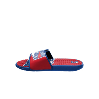 New York Rangers мъжки пантофи Colorblock Slipper