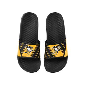 Pittsburgh Penguins мъжки пантофи Legacy Velcro Sport Slide Slipper