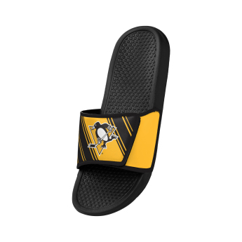 Pittsburgh Penguins мъжки пантофи Legacy Velcro Sport Slide Slipper