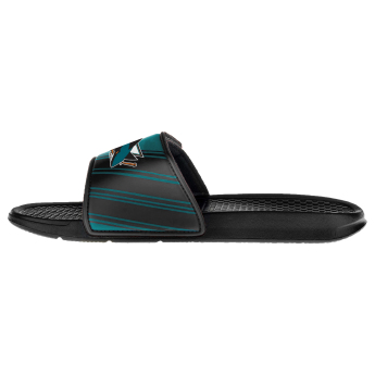 San Jose Sharks мъжки пантофи Legacy Velcro Sport Slide Slipper