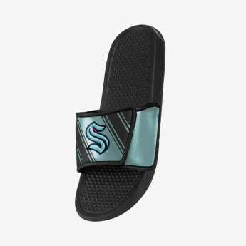 Seattle Kraken мъжки пантофи Legacy Velcro Sport Slide Slipper