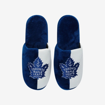Toronto Maple Leafs мъжки пантофи Logo Staycation Slipper