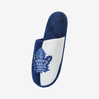 Toronto Maple Leafs мъжки пантофи Logo Staycation Slipper
