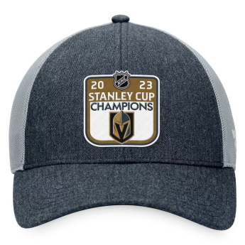 Vegas Golden Knights баскетболна шапка с козирка 2023 Stanley Cup Champions Locker Room Adjustable Hat greyS