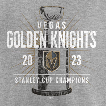 Vegas Golden Knights мъжки суитшърт 2023 Stanley Cup Champions Shootout grey