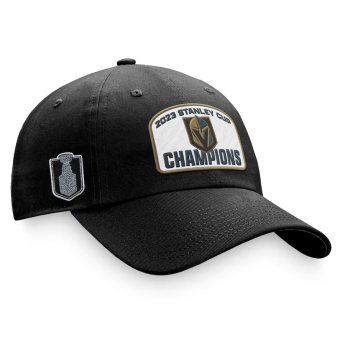 Vegas Golden Knights баскетболна шапка с козирка 2023 Stanley Cup Champions Core Adjustable Hat blackK