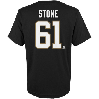 Vegas Golden Knights детска тениска Mark Stone 2023 Stanley Cup Champions Name & Number