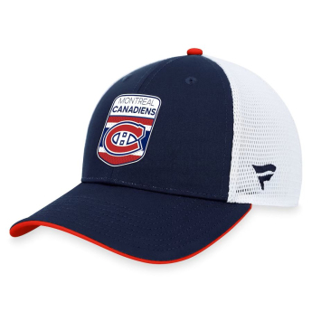 Montreal Canadiens детска бейзболна шапка с козирка Draft 2023 Podium Trucker Adjustable Authentic Pro