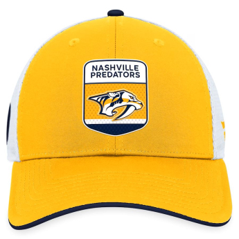 Nashville Predators детска бейзболна шапка с козирка Draft 2023 Podium Trucker Adjustable Authentic Pro