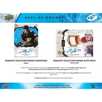 NHL кутии хокей карти NHL 2021-22 Upper Deck Ice Hobby Box