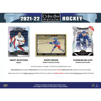 NHL кутии хокей карти NHL 2021-22 Upper Deck O-Pee-Chee Platinum Hobby Box