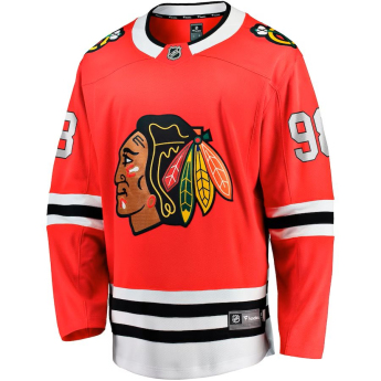 Chicago Blackhawks детска хокейна фланелка Connor Bedard #98 Breakaway Home Jersey Draft 2023