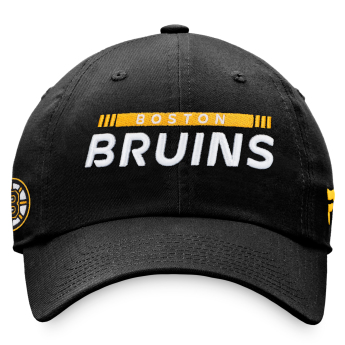 Boston Bruins баскетболна шапка с козирка Unstr Adj Black
