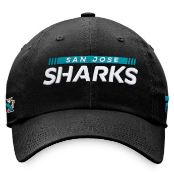 San Jose Sharks баскетболна шапка с козирка Unstr Adj Black