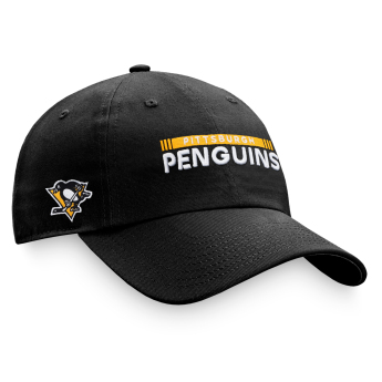 Pittsburgh Penguins баскетболна шапка с козирка Unstr Adj Black