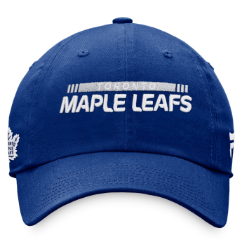 Toronto Maple Leafs баскетболна шапка с козирка Unstr Adj Blue Cobalt