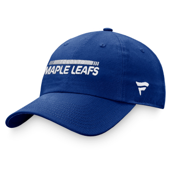 Toronto Maple Leafs баскетболна шапка с козирка Unstr Adj Blue Cobalt